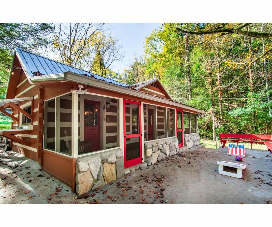 Beary Relaxing Cabin - Rustic With Outdoor Patio タウンゼンド エクステリア 写真