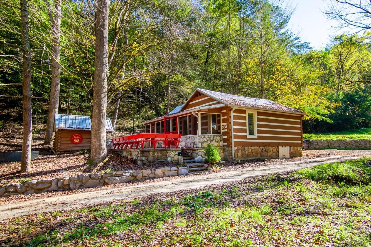 Beary Relaxing Cabin - Rustic With Outdoor Patio タウンゼンド エクステリア 写真